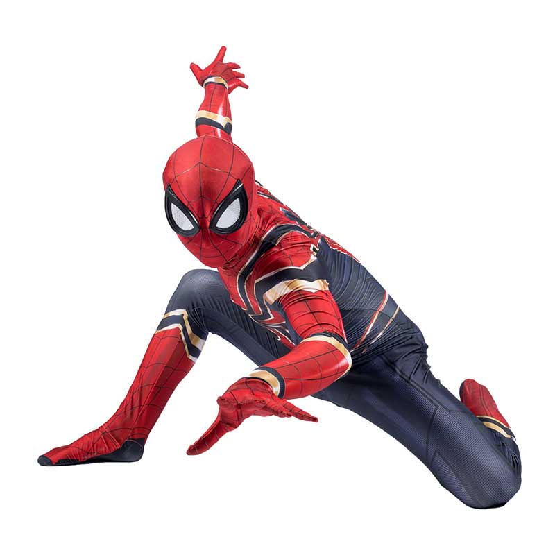Spiderman Peter Parker Combinaison Costume Costume Vendengers: Infinity War