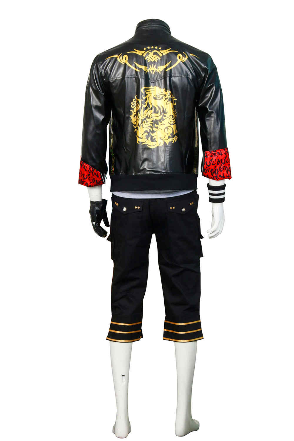 Leslie Kyle jeu final Fantasy VII Remake Adulte hommes Outfit Halloween Carnaval cosplay costume