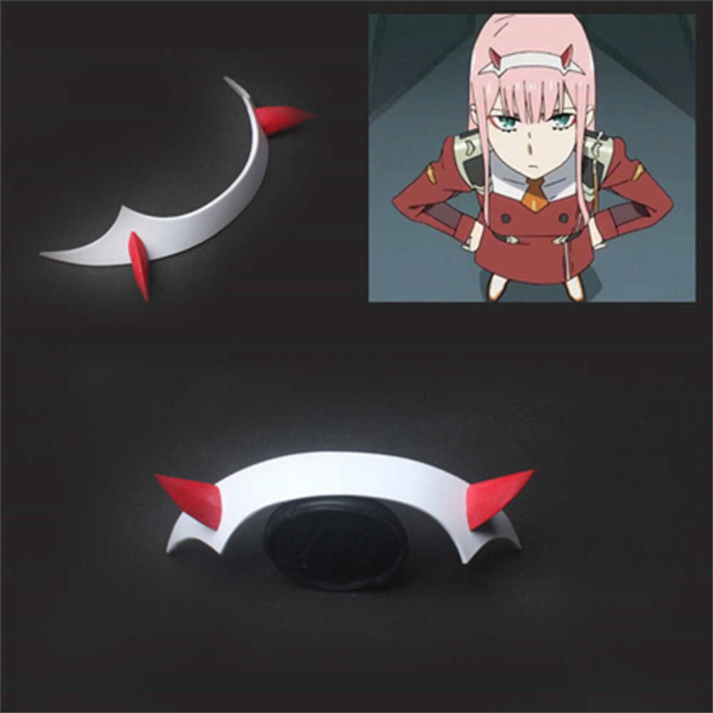 Anime darling in le FRANXX cosplay ZERO dEUX COdE: 002 diable Corne Couvre-chef Bandeau Costume Props-Takerlama