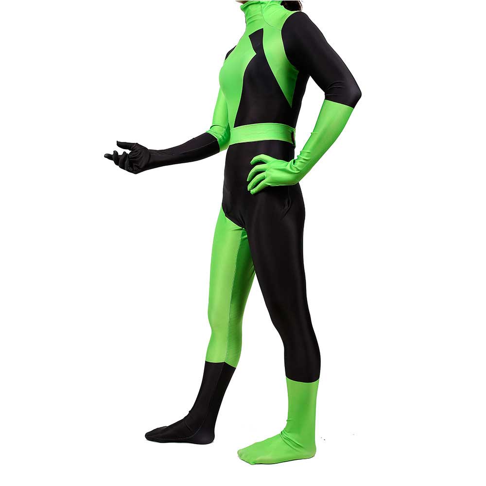 disney Kim possible cosplay série d'animation femmes Costume enfants Bodysuit