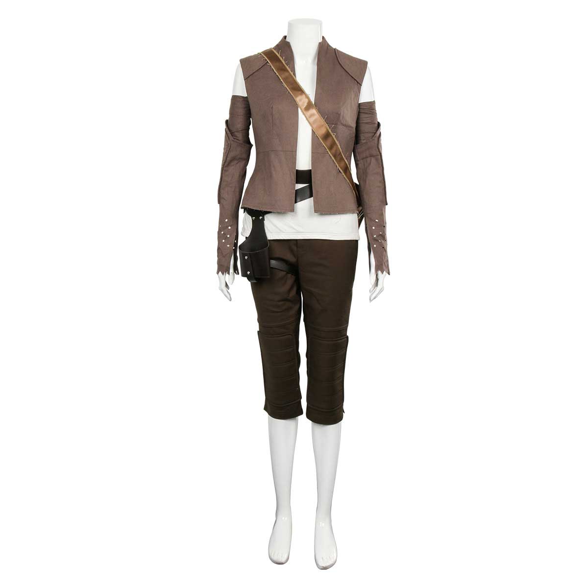 Star Wars Le dernier Jedi Rey Costume Rey Cosplay Star Wars 8 Rey Halloween cosplay costume adulte femmes Carnaval Party personnalisée