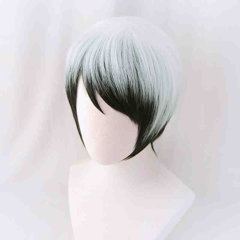 Anime demon Slayer: KIMETSU No Yaiba Yushirou Cosplay Wigs + Perruque