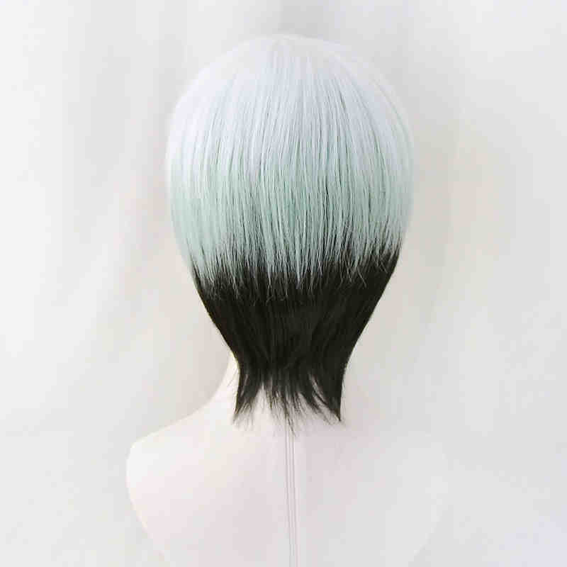 Anime démon Slayer: Kimetsu pas Yaiba Yushirou cosplay perruques + perruque Cap