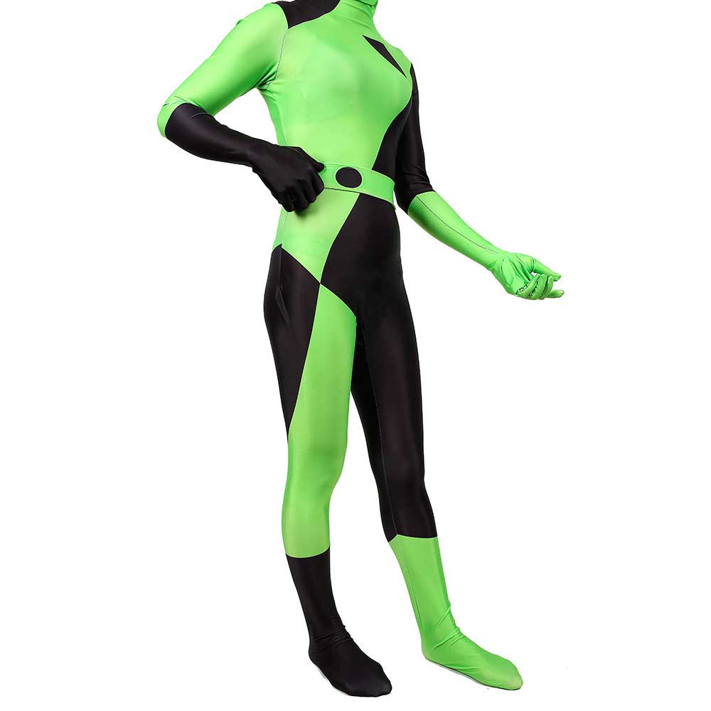 disney Kim possible d'animation Série femmes cosplay costume enfants Bodysuit