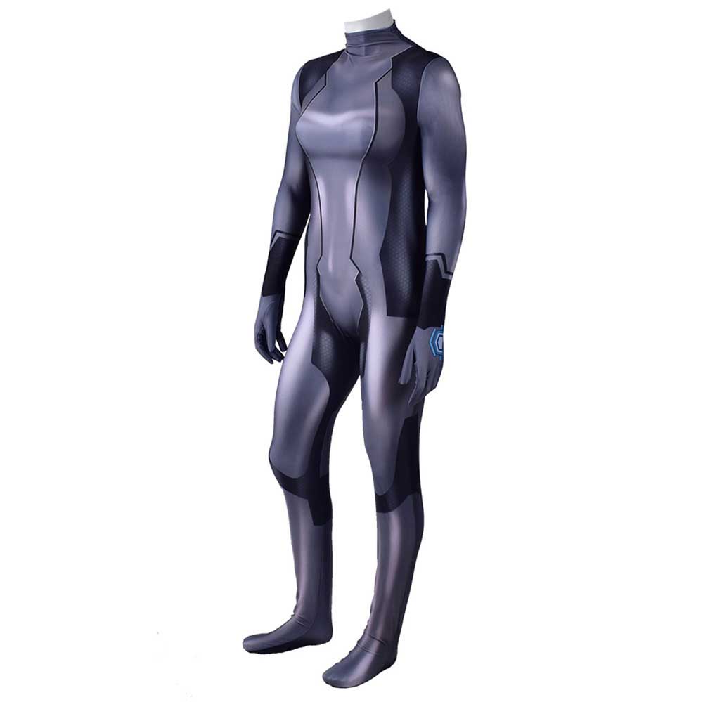 Zéro Costume foncé cosplay costume Superwoman Samus Zentai Metroid