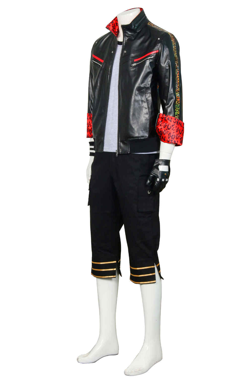 final Leslie Kyle jeu Fantasy VII Remake Adulte hommes Outfit Halloween Carnaval cosplay costume