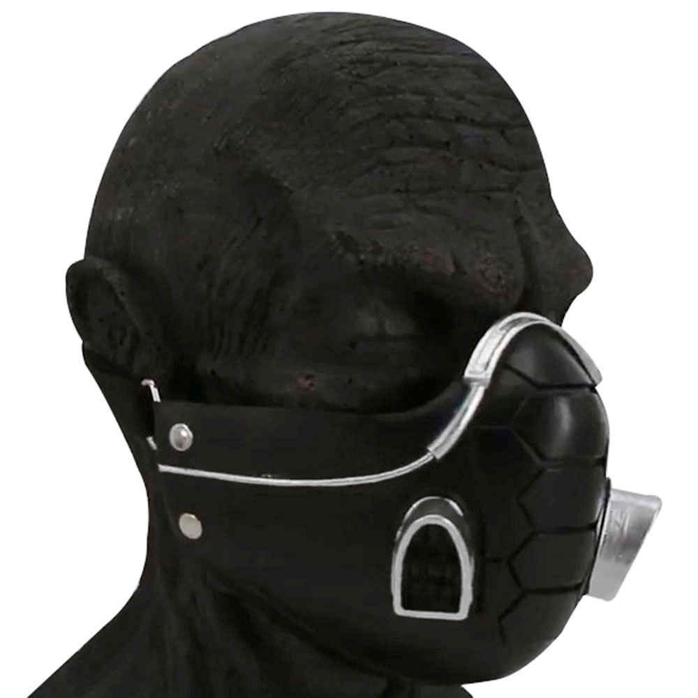 Jeu Valorant Viper Latex demi visage Masque Halloween Cosplay Carnaval mascarade Accessoires Prop-Takerlama