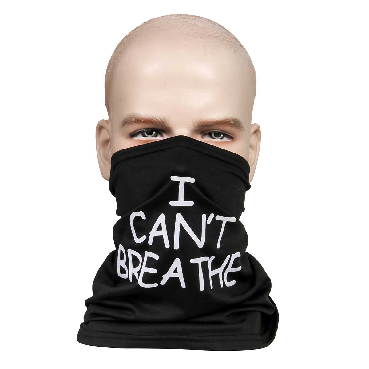 Je ne peux pas respirer masque Bandana visage masque masque de masque Gaiter pour hommes et femmes
