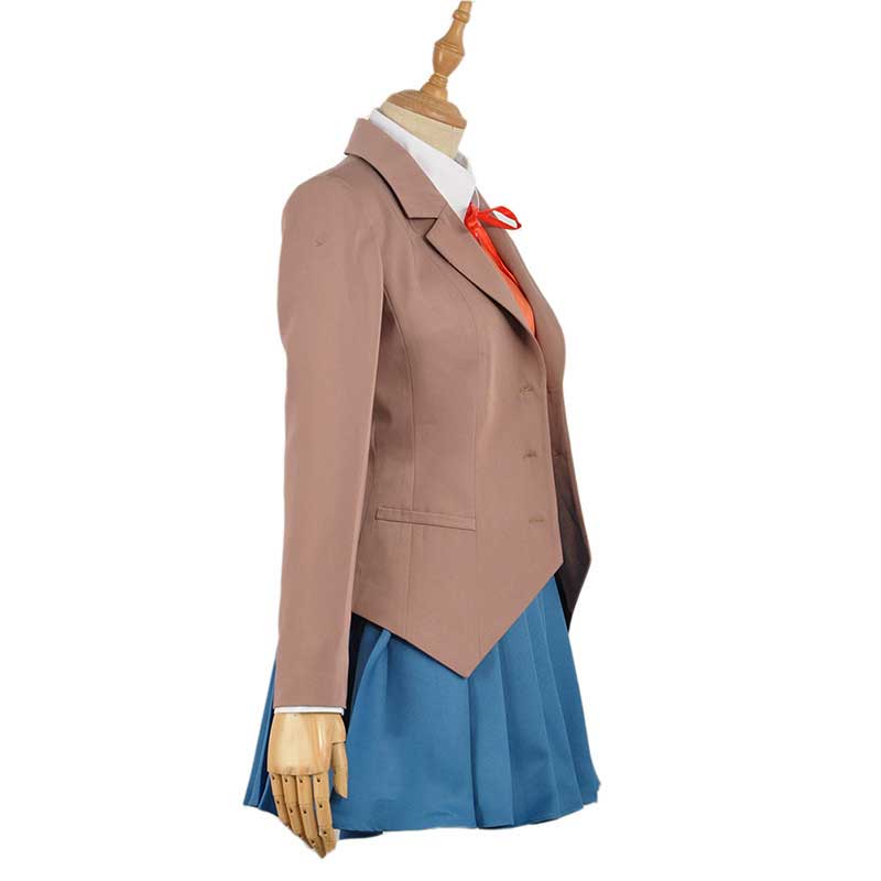 Hot jeu doki doki Littérature Club! Costumes Cosplay Sayori Yuri Natsuki école Monika Uniform