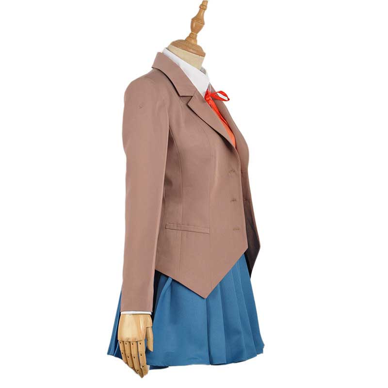Hot jeu doki doki Littérature Club! Costumes Cosplay Sayori Yuri Natsuki école Monika Uniform