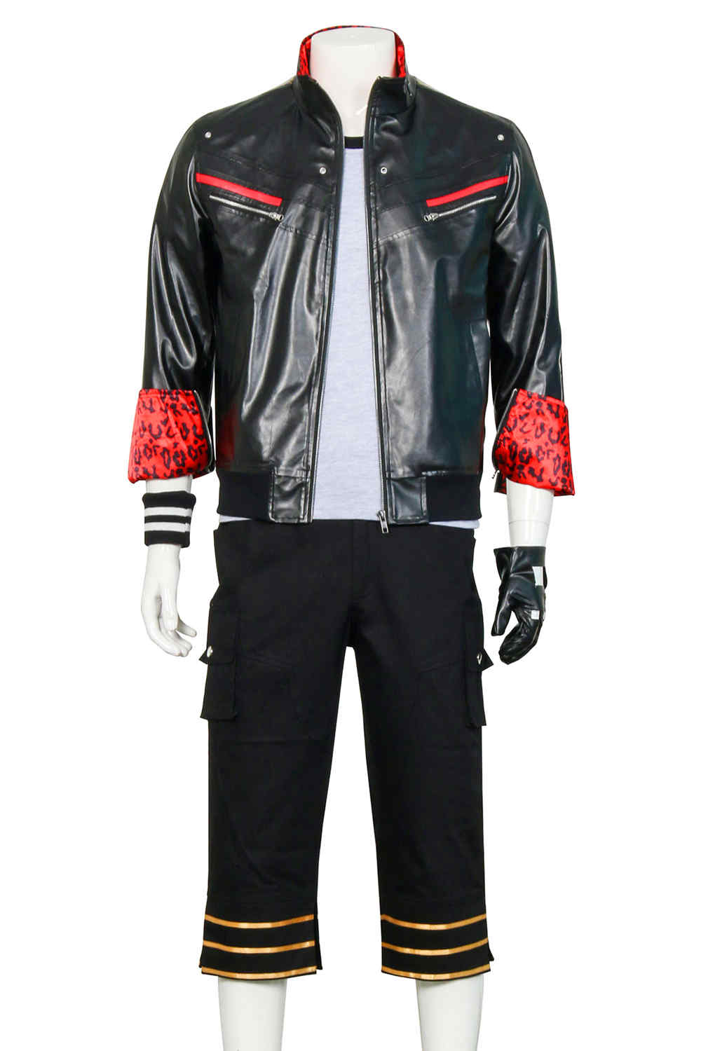 Leslie Kyle jeu Final Fantasy VII Remake Adulte Hommes Outfit Halloween Carnaval cosplay costume