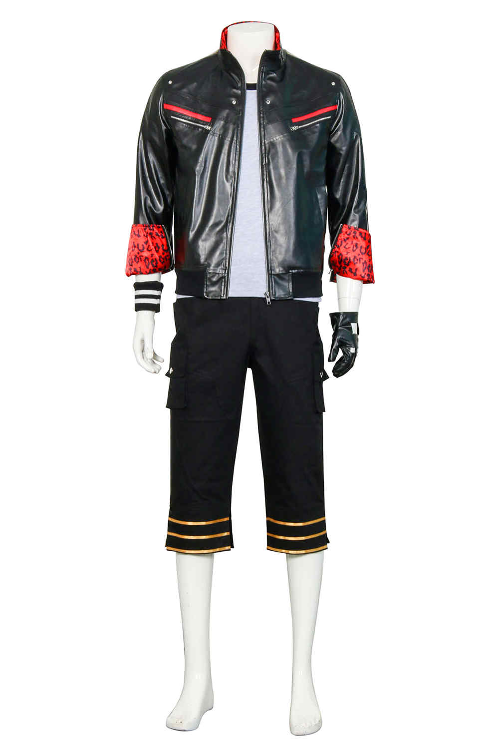 Leslie Kyle jeu final Fantasy VII Remake Adulte hommes Outfit Halloween Carnaval cosplay costume