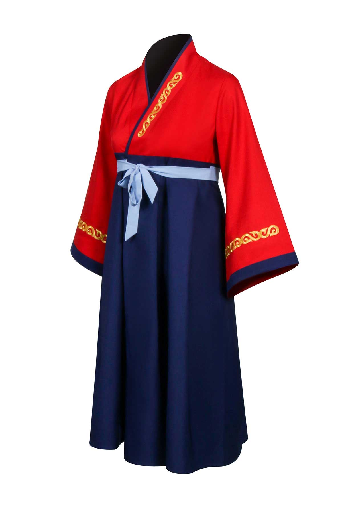 disney Princess Mulan robe cosplay chinois Hanfu Halloween cadeau pour les enfants Fille-Takerlama