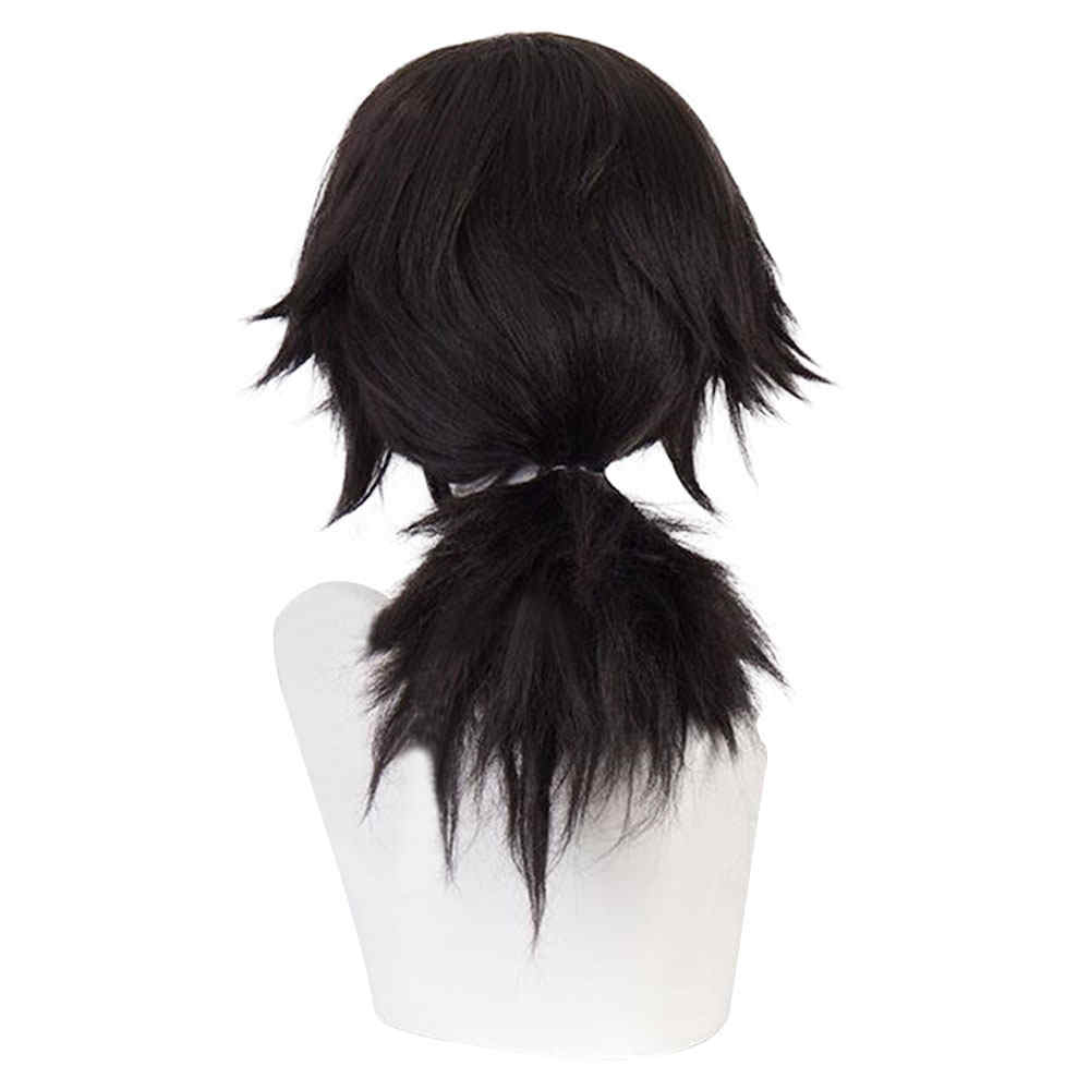 Giyuu Tomioka cosplay perruque noire Anime démon Slayer: Kimetsu Pas Yaiba cheveux -Takerlama