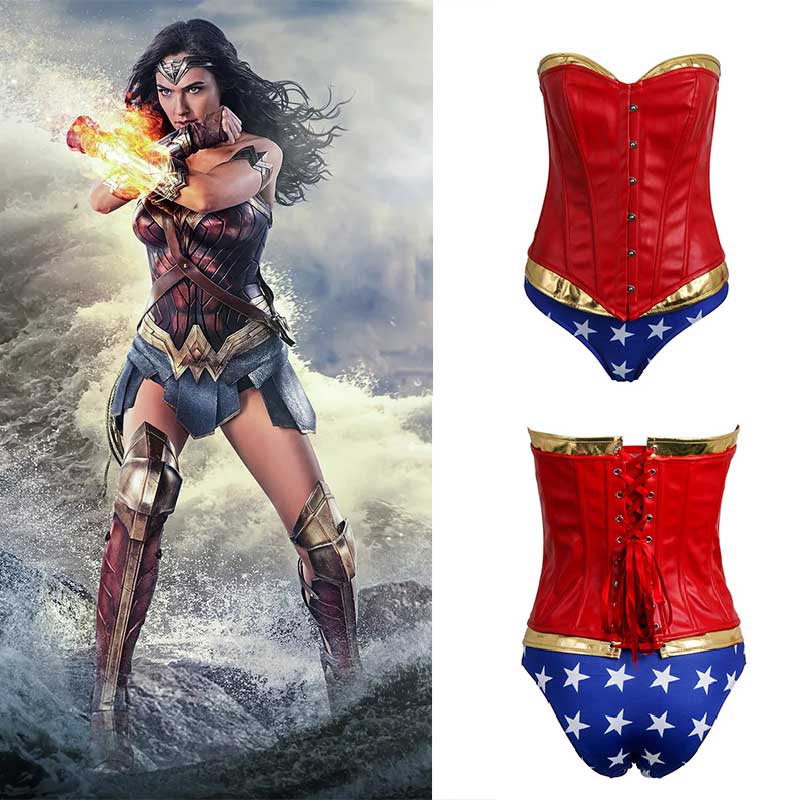 dC Wonder Women Superhero cosplay costume sexy robe