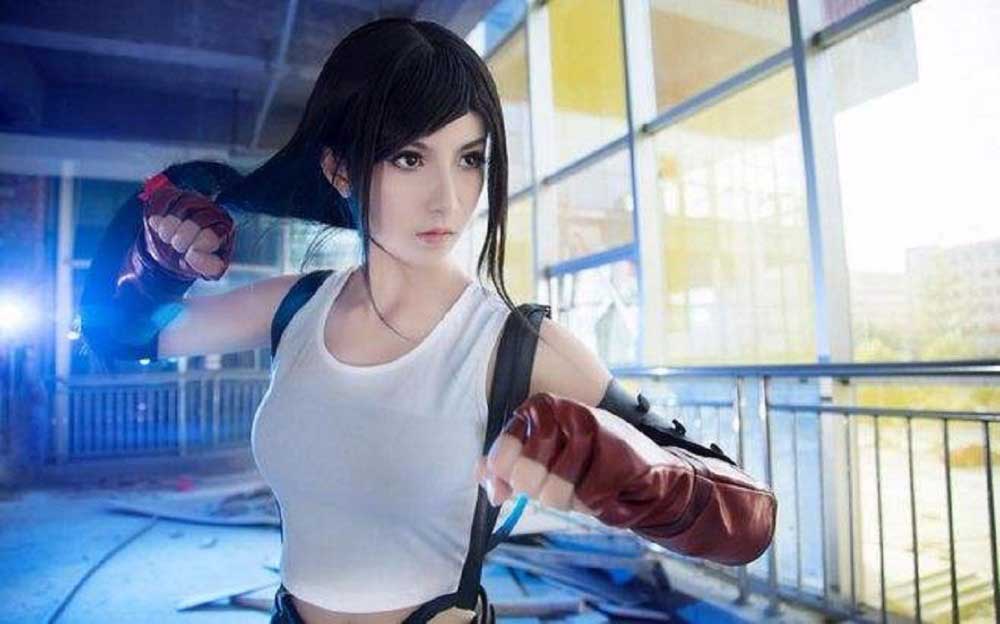 Final Fantasy VII Remake Tifa Lockhart cosplay costume