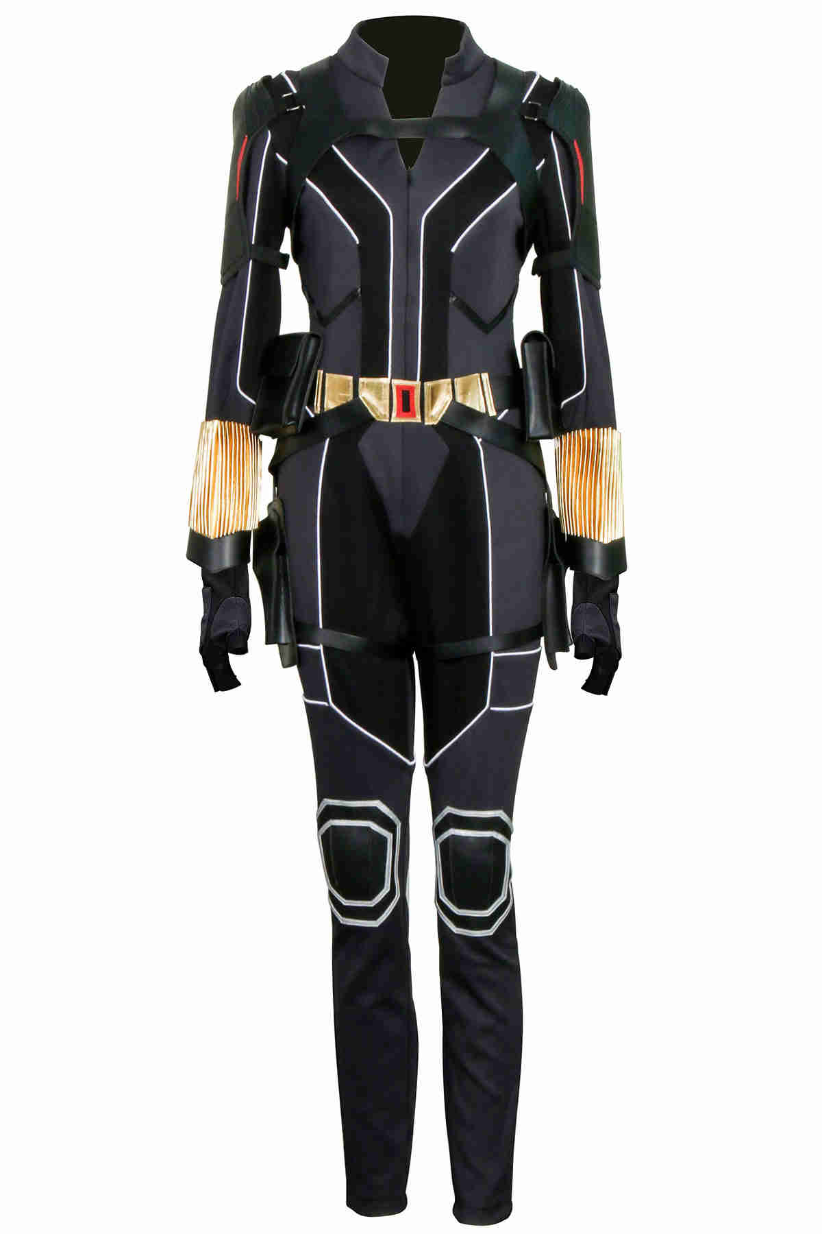 2020 Film Black Widow Outfit Natasha Romanoff Jumpsuit Superheroe cosplay costume-Takerlama